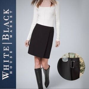 WHBM | Faux Wrap Boot Skirt